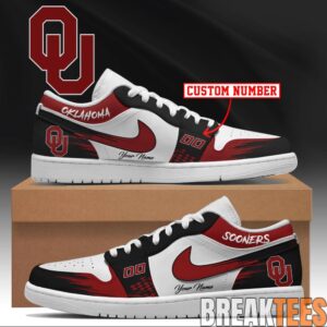 Oklahoma Sooners Special New 2026 Custom Dunk Shoes