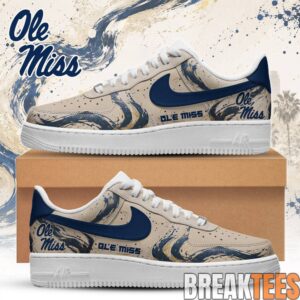 Ole Miss Rebels Royal Legacy 2026 Limited Edition AF1 Shoes