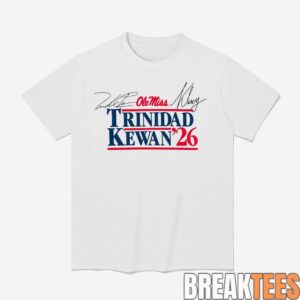 Ole Miss Trinidad Chambliss and Kewan Lacy 26 Shirt