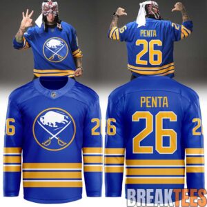PENTA Zero Miedo x Buffalo Sabres Special Hockey Jersey