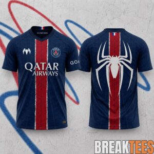 Paris Saint-Germain x Spider-Man Crew Neck Football Jersey