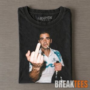 Pete Sampras Tennis Legend Graphic T-Shirt