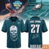 Philadelphia Eagles x SpongeBob Squarepants Custom Football Jersey