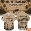 Pittsburgh Steelers x Veteran 250 Years of Freedom Hawaiian Shirt