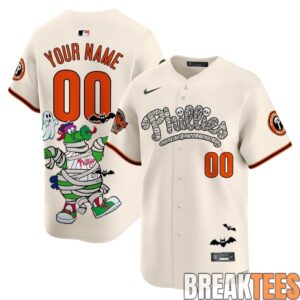 Philadelphia Phillies Phanatic Halloween Edition Limited Custom Jersey
