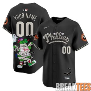 Philadelphia Phillies Phanatic Halloween Edition Limited Custom Jersey 2