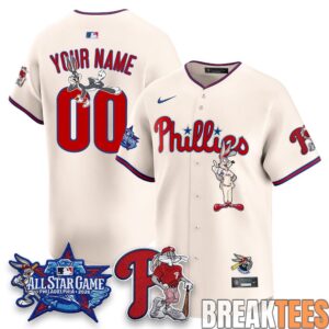 Philadelphia Phillies x Bunny Premier Custom Baseball Jersey 1
