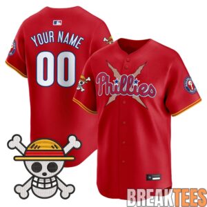 Philadelphia Phillies x One Piece Premier Custom Baseball Jersey