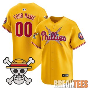 Philadelphia Phillies x One Piece Premier Custom Baseball Jersey 1