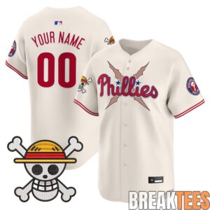 Philadelphia Phillies x One Piece Premier Custom Baseball Jersey 3