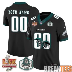 Philadelphia Eagles x Green Cape Villain Edition Custom Jersey