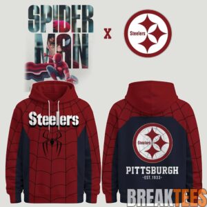 Pittsburgh Steelers x Spider-Man “Brand New Day” 2026 Special Hoodie