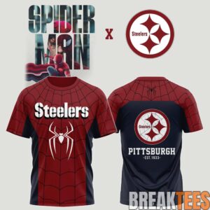 Pittsburgh Steelers x Spider-Man “Brand New Day” 2026 Special Tee
