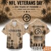 San Francisco 49ers x Veteran 250 Years of Freedom Hawaiian Shirt