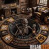 San Francisco 49ers 2026 Halloween Quilted Round Rug – Limited Edition San Francisco 49ers 2026 Halloween Quilted Round Rug – Limited Edition