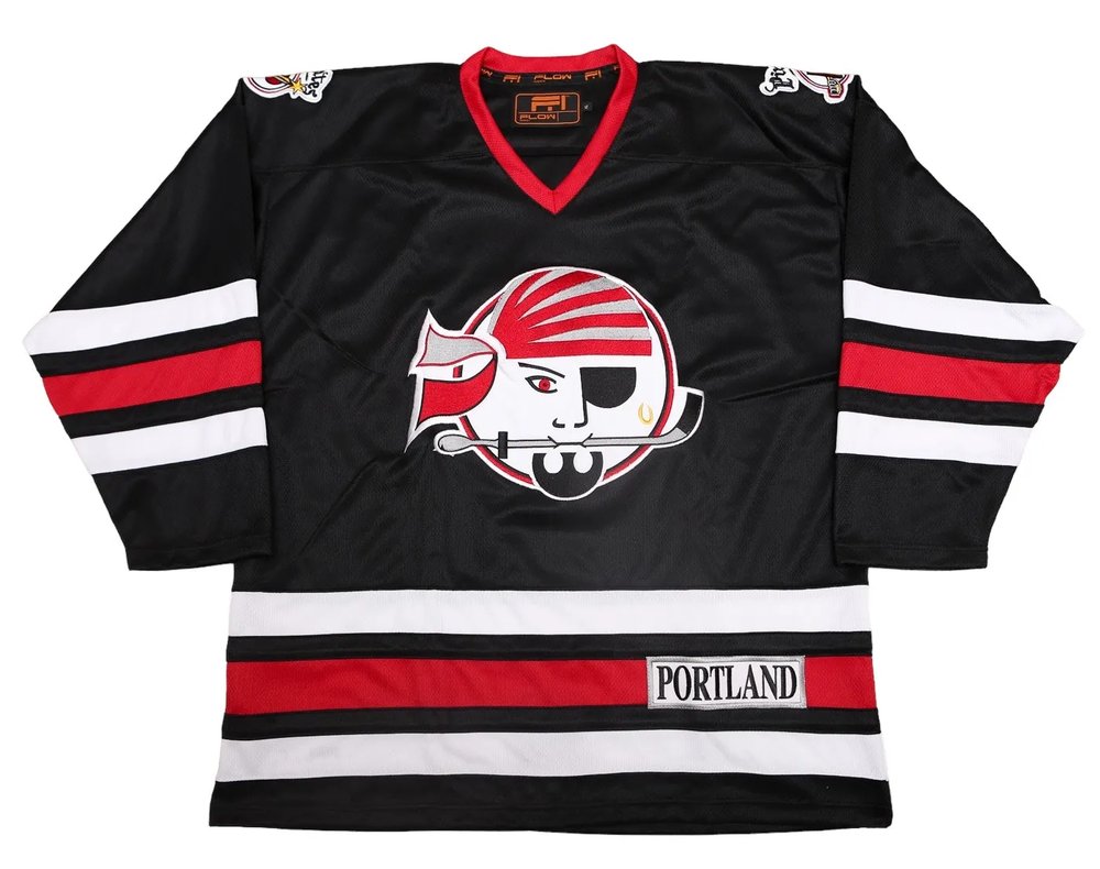 Portland Pirates Late 90s Hockey Jersey Portland Pirates Late 90s Hockey Jersey