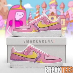 Princess Bubblegum Adventure Time Air Force 1 Sneaker 2 Princess Bubblegum Adventure Time Air Force 1 Sneaker 2