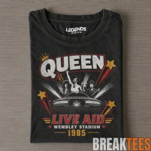 QUEEN live aid wembley stadium 1985 Tee
