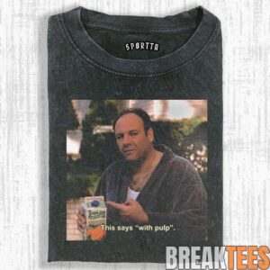 RETRO STYLE SOPRANOS GRAPHIC T-SHIRT 1