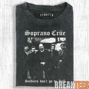 RETRO STYLE SOPRANOS GRAPHIC T-SHIRT 3