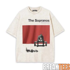 RETRO STYLE SOPRANOS GRAPHIC T-SHIRT 5