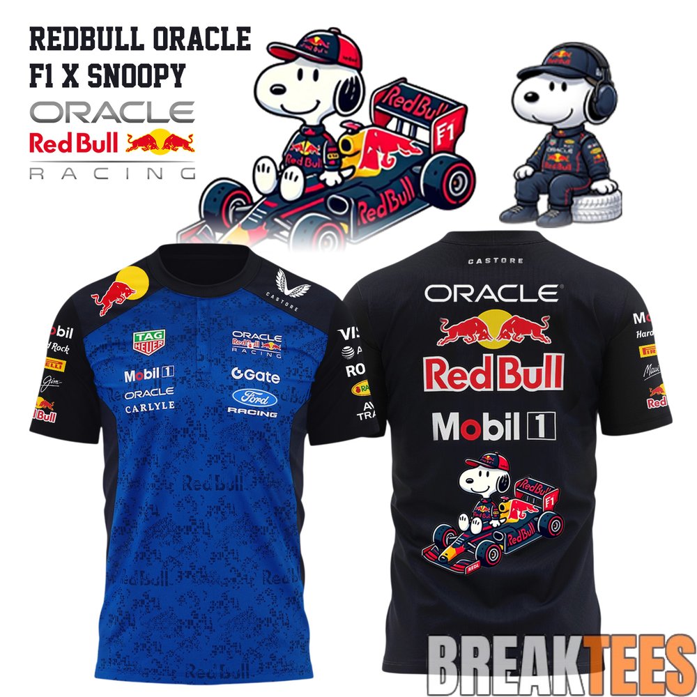Red Bull Racing x Snoopy 2026 Limited Edition Shirt Red Bull Racing x Snoopy 2026 Limited Edition Shirt