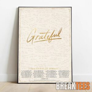 Red Clay Strays The Grateful Tour Poster