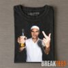 Roger Federer & Rafael Nadal Tennis Legend Graphic T-Shirt