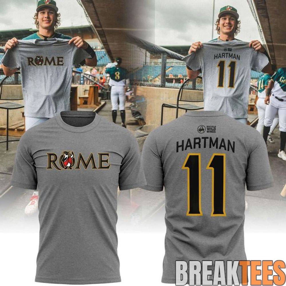 Rome Emperors Baseball Hartman 11 Rome Limited Edition Shirt Rome Emperors Baseball Hartman 11 Rome Limited Edition Shirt