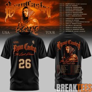 Ryan Castro Sende The Last Dance USA Tour 2026 T-Shirt 1