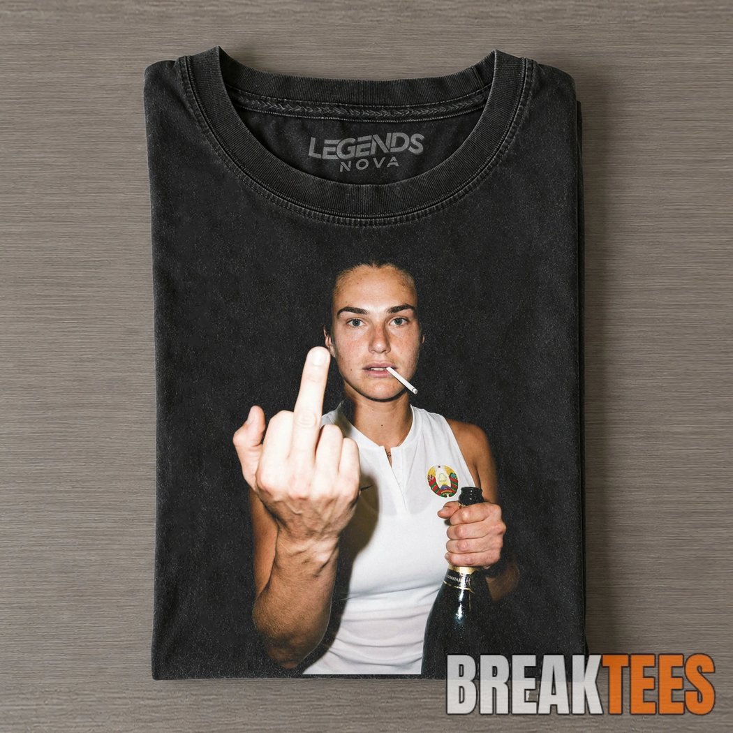Sabalenka Rebellious Film Tennis Tee Sabalenka Rebellious Film Tennis Tee