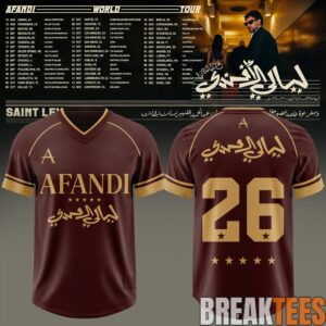 Saint Levant Afandi World Tour Football Jersey