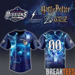 San Antonio Missions x Harry Potter Night 2026 Baseball Jersey