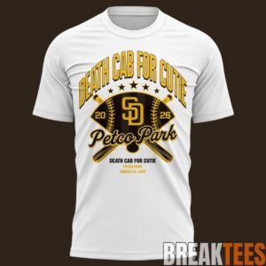 San Diego Padres x Death Cab for Cutie I Built You A Tower World Tour 2026 T-Shirt 1 San Diego Padres x Death Cab for Cutie I Built You A Tower World Tour 2026 TShirt 2 coKQh.jpg