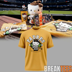 San Diego Padres x Hello Kitty Yellow T-Shirt