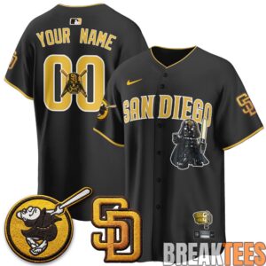 San Diego Padres x Star Wars 2026 Custom Baseball Jersey 1
