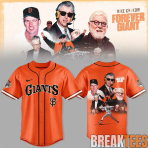 San Francisco Giants 39 Years Mike Krukow Forever Giants Baseball Jersey 6.jpg