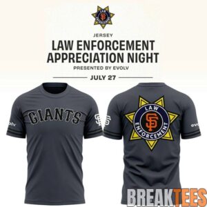 San Francisco Giants x Law Enforcement Night 2026 Shirt