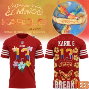 San Francisco 49ers x Karol G T-Shirt