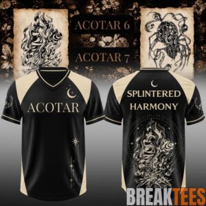 Sarah J. Maas Splintered Harmony Football Jersey 1 Sarah J. Maas Splintered Harmony Football Jersey 1