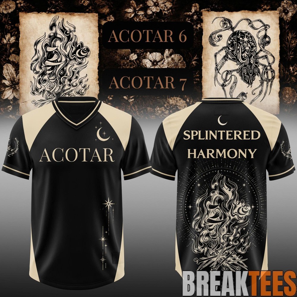 Sarah J. Maas Splintered Harmony Football Jersey Sarah J. Maas Splintered Harmony Football Jersey