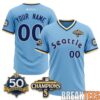 Seattle Mariners x Bunny Premier Custom Baseball Jersey