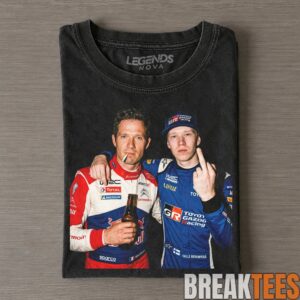 Sébastien Ogier & Kalle Rovanperä 2026 Secto Rally Finland｜WRC Middle Finger Tee 1