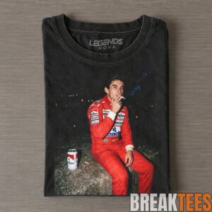Senna F1 Legend Smoking T-Shirt