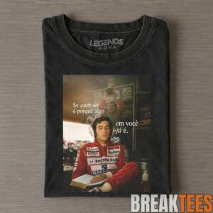 Senna F1 Legend Smoking T-Shirt 2
