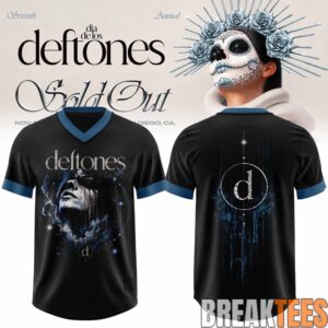 Seventh Annual Dia De Los Deftones Celestial Gothic Athletic Football Jersey