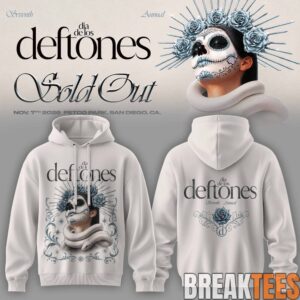 Seventh Annual Dia De Los Deftones Celestial Gothic Pullover Hoodie