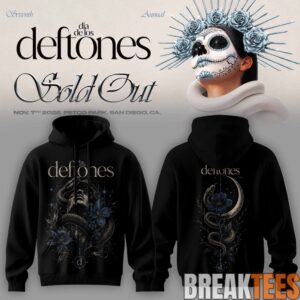 Seventh Annual Dia De Los Deftones Celestial Gothic Pullover Hoodie 1