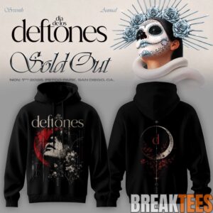 Seventh Annual Dia De Los Deftones Celestial Gothic Pullover Hoodie 2
