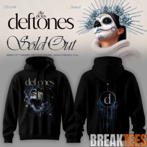 Seventh Annual Dia De Los Deftones Celestial Gothic Pullover Hoodie 3